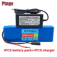 24v 58ah 7s3p 18650 battery lithium battery 24v 58000mah electric bicycle moped electric lithium ion battery pack charger