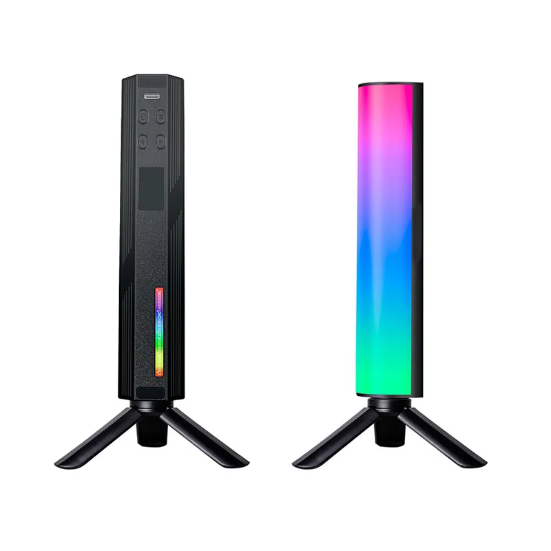 

1Set 200 RGB LED Soft Light Tube Light Portable Video Fill Handheld Handheld LED Light Stick ABS+PC