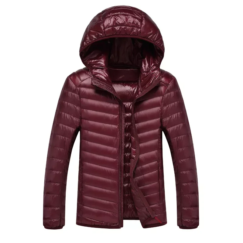 New2022 Size Mens Light Jackets 12XL 11XL 8XL 7XL 5XL   2021 Autumn Winter New Men Hooded  White Duck Down  Four Seasons Coats
