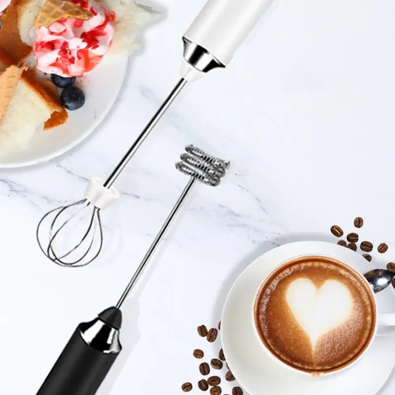 

Электрический смеситель для молока, миксер для пены, устройство для взбивания кофе и напитков, палочка USB3 в 1, портативный Перезаряжаемый Бл...