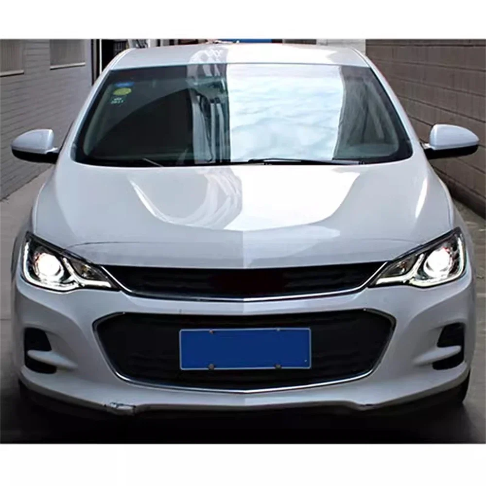 Для 16-19 Chevrolet Cavalier Onix передняя фара автомобиля в сборе DRL дневные ходовые огни