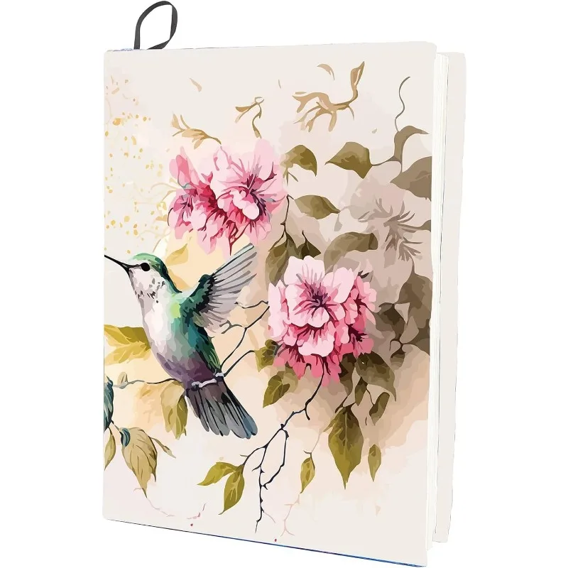 1 шт. многоразовый нейлоновый чехол-книжка с рисунком Колибри цветов 9 4x15 7 Дюймов