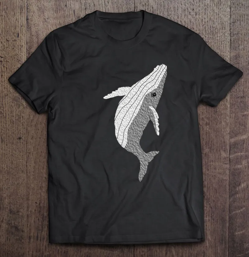 

Футболка мужская оверсайз с коротким рукавом, тенниска с принтом горба, Кита