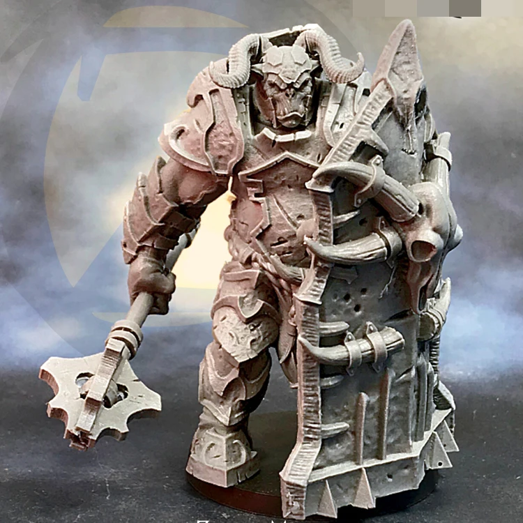 

57 мм Смола Модель комплект фигурки GK, Bugbear Ironshield, фантазия тема, несобранный и Неокрашенный комплект