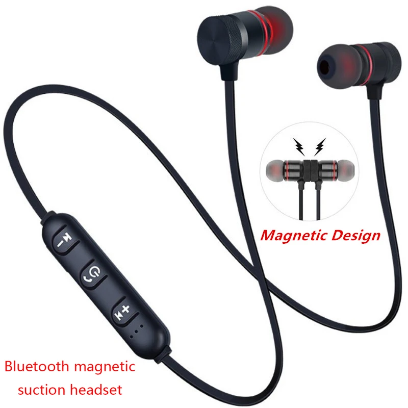 

new M5 5.0 sports Bluetooth headset wireless headset with neck stereo headset metal music headset with microphone PK i7 M165 X9