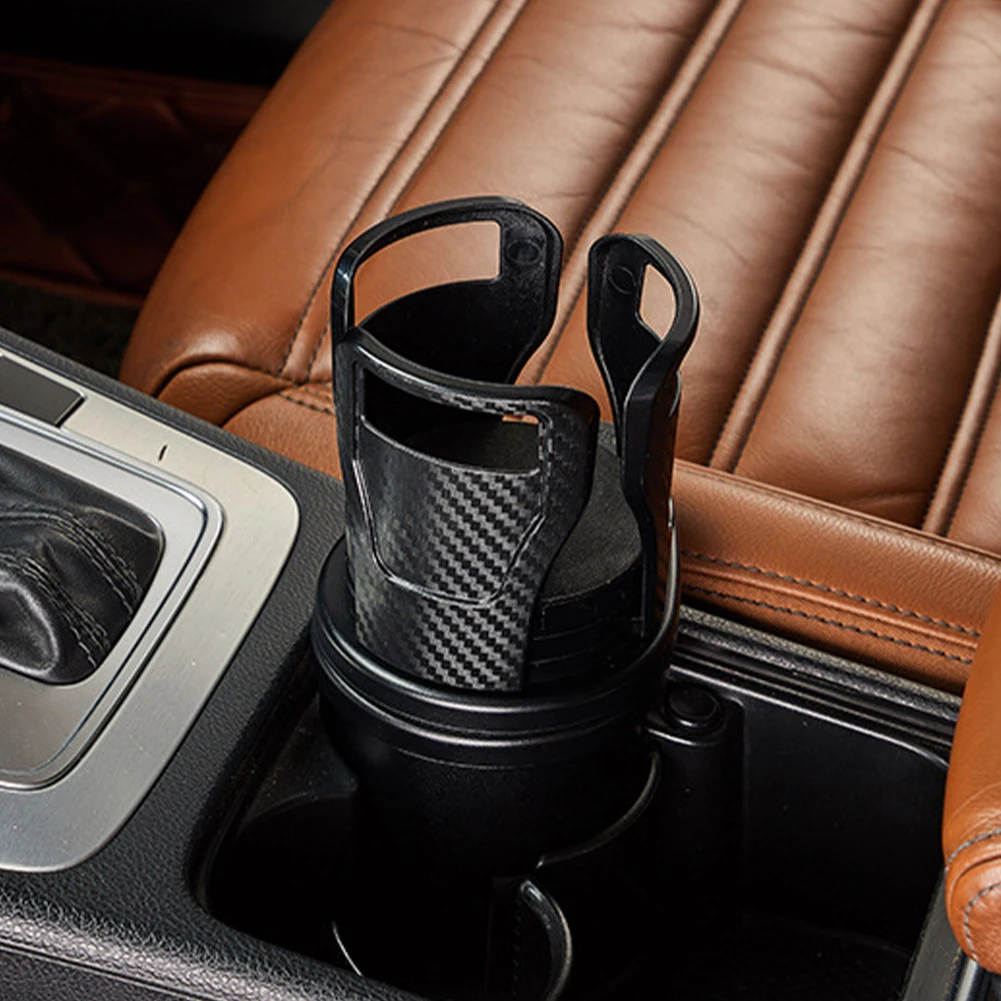 

2In1 Car Cup Holder 360 Degree Rotating Water Car Cup Holder Multifunctional Dual Cup Mount Drink Holder Auto Accessories