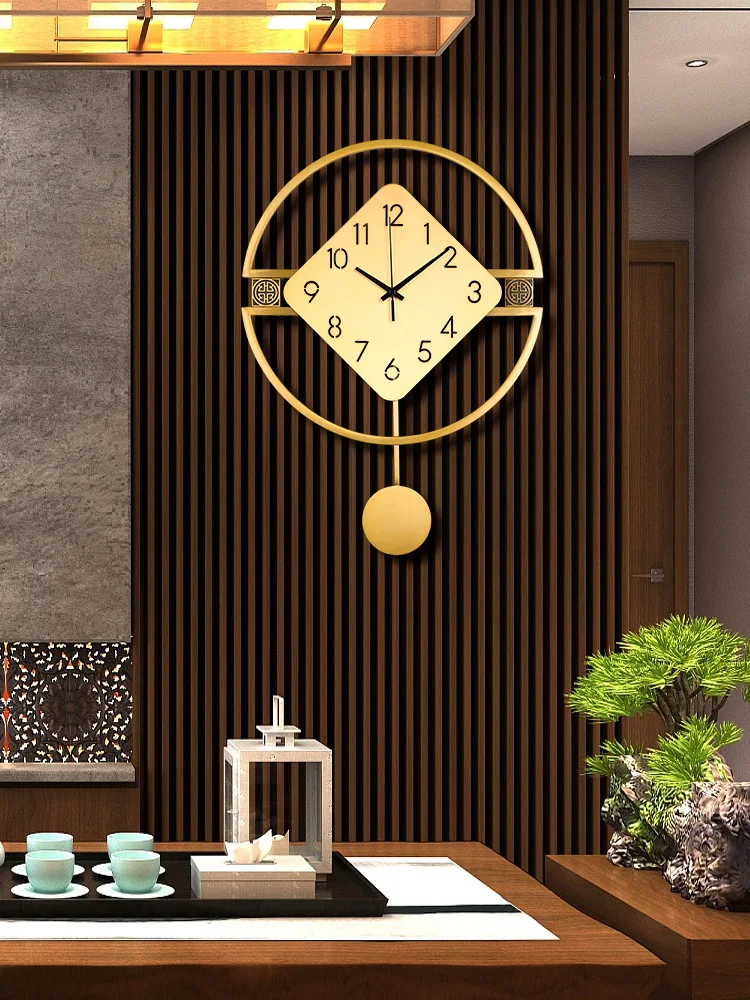 

Copper Industrial Wall Clock Living Room Modern Design Wall Clock Kitchen Large Gold Luxury Orologio Da Parete Home Decoration