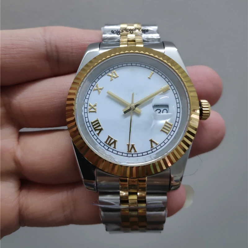 

Часы мужские автоматические, 41 мм, из нержавеющей стали