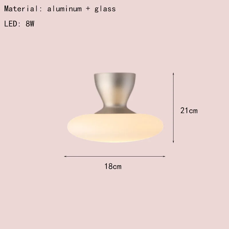 

Потолочный светильник IWP серебристый стеклянный