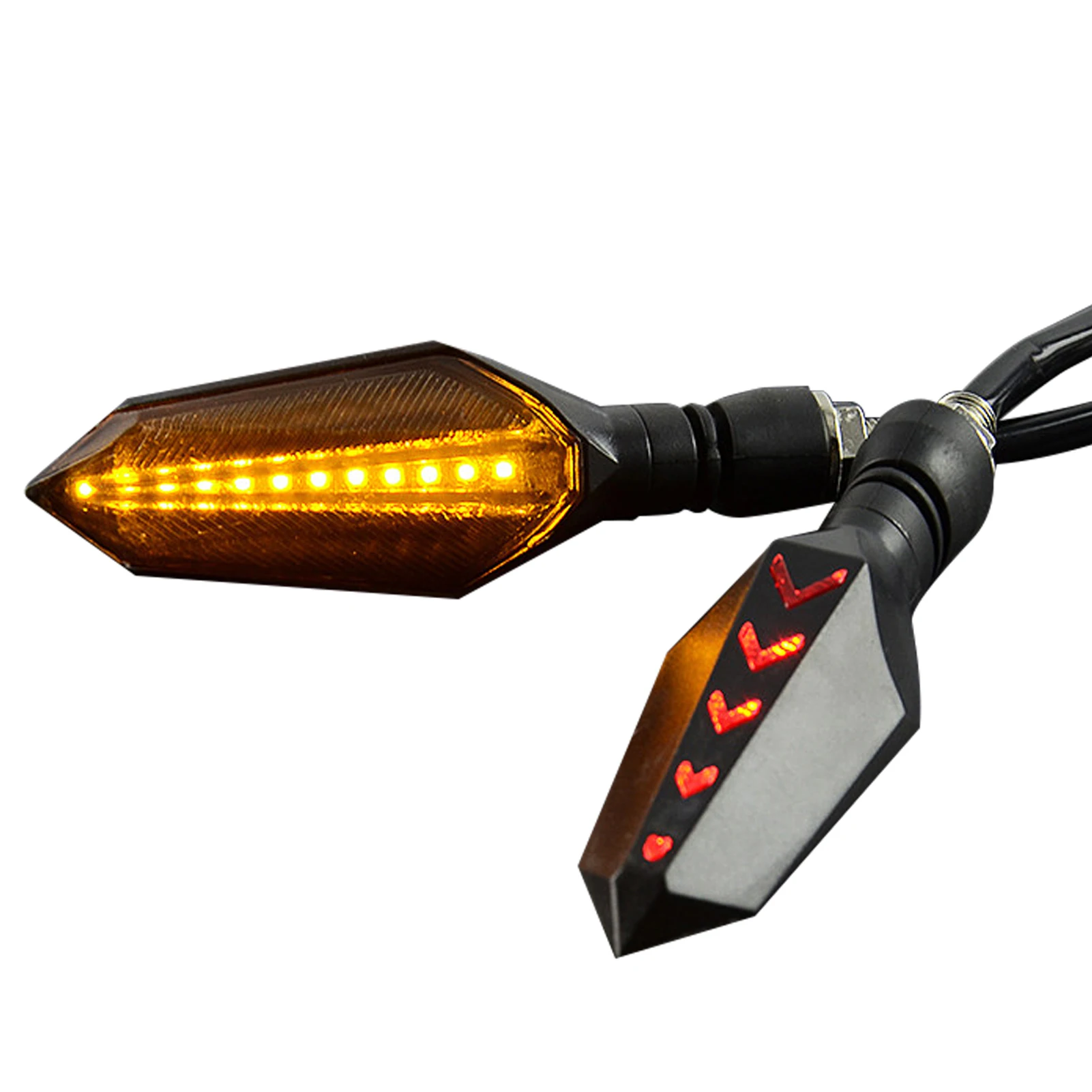 

Светодиодсветодиодный поворотники для мотоциклов, 1 пара, 12 В