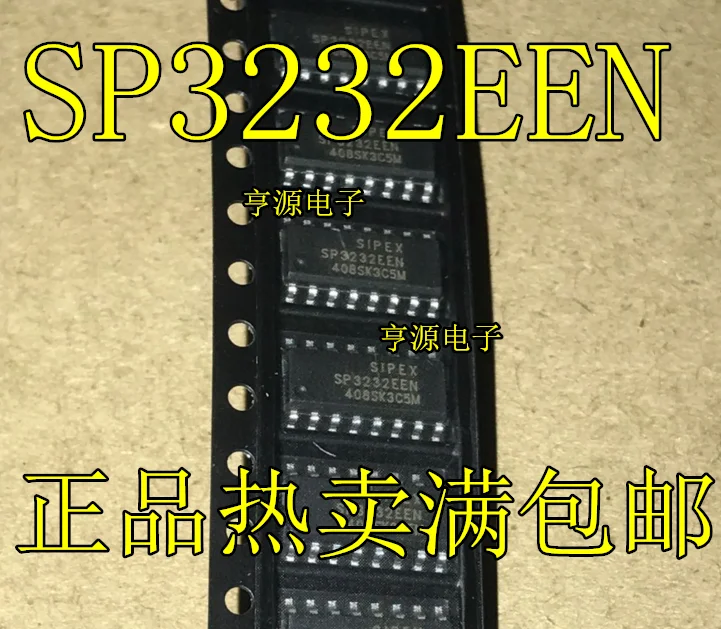 

Новый трансивер SP3232 SP3232ECN SP3232EEN RS232 3,3 в-5 в SOP-16 10 шт.-1 лот