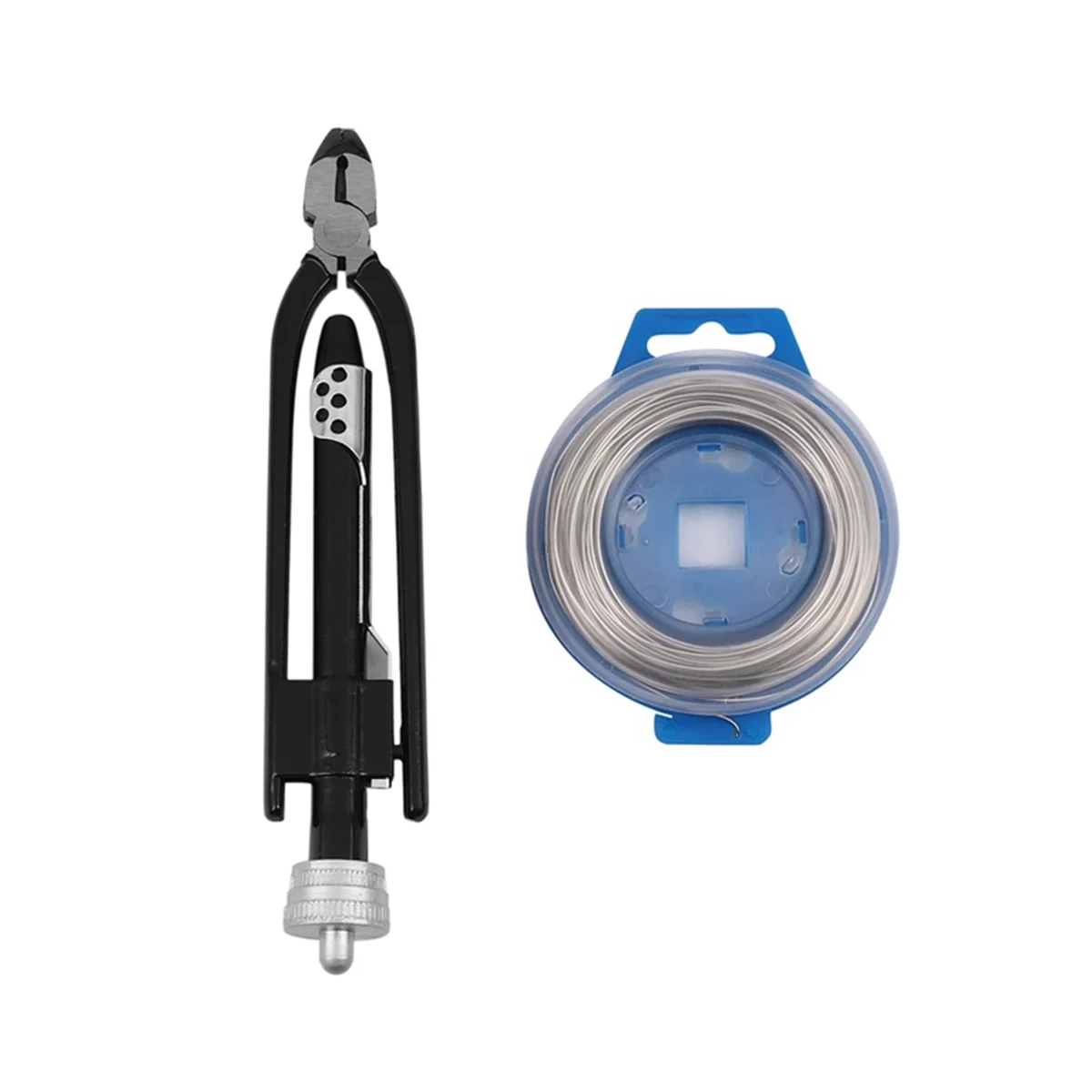 

6-Inch Aviation Safety Wire Locking Pliers /7.5M Fuse Safety Wire Twisting Pliers Set