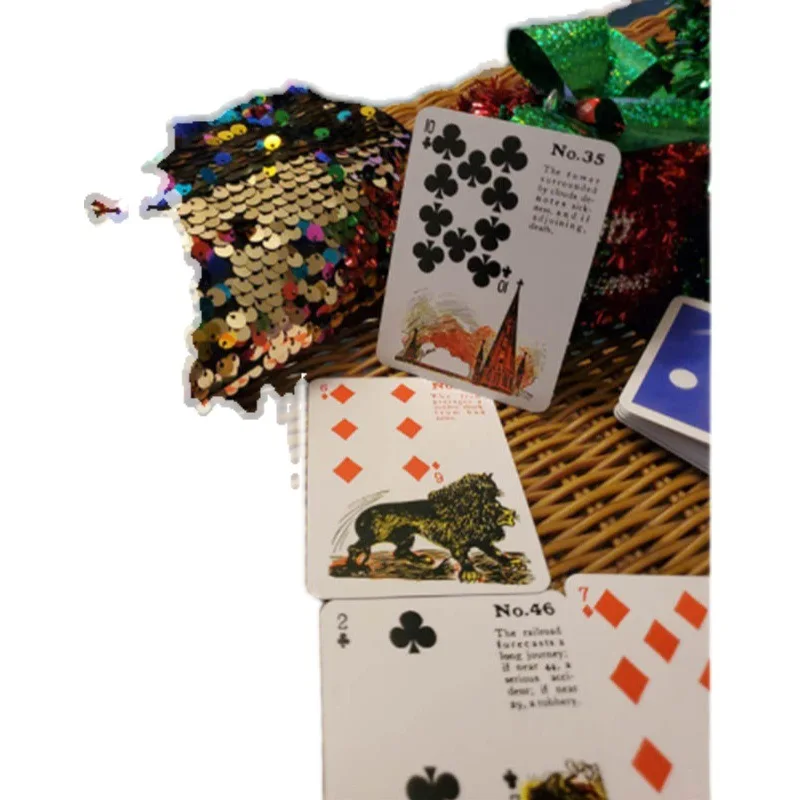 Цыганская ведьма карты удачи Lenormand колода Таро для начинающих карточная игра