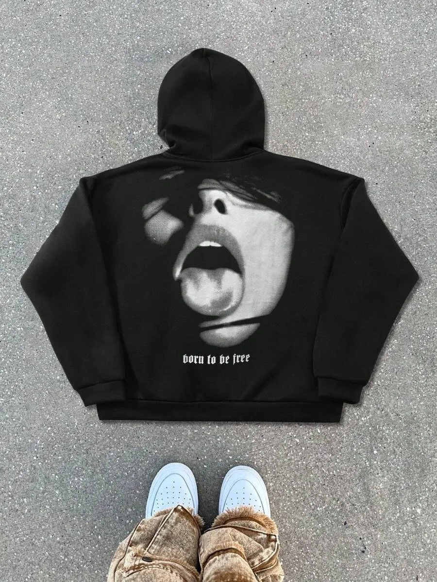 Повседневные толстовки женские мужские с длинным рукавом и капюшоном крутая