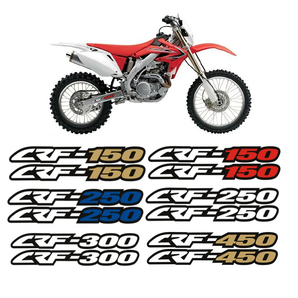 

For HONDA CRF 250F 250L 250LE 250R 250X 150F/R/RB 300L 450L 450R 450R-S 450RL/X 3D Swing Arm Reflection Stickers Decorate Decals