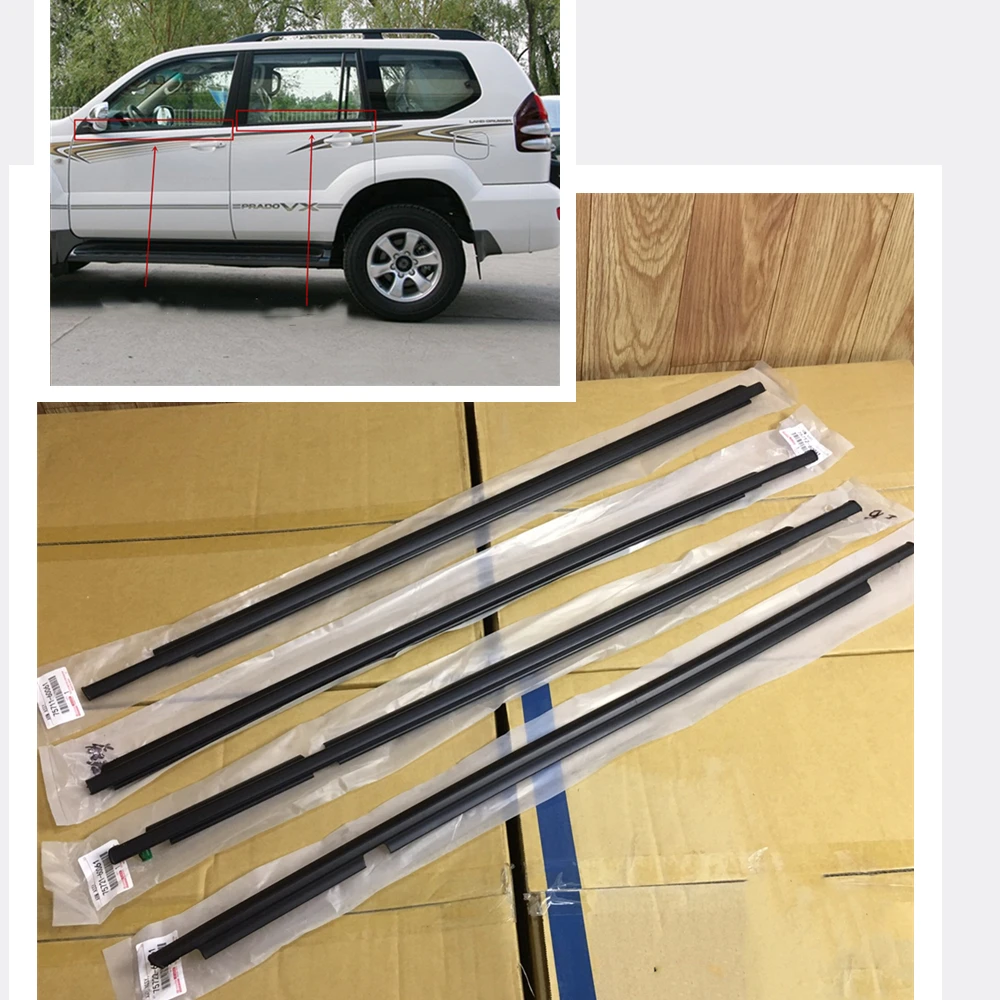 Уплотнительная лента для автомобилей Toyota Prado GDJ150 GRJ150 KDJ150 LJ150 2010-2018 уплотнительная