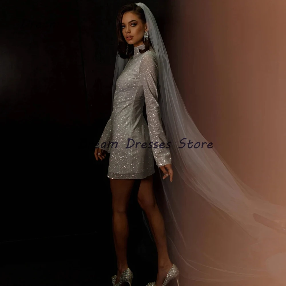 Коктейльные платья с длинным рукавом новинка 2022 женское платье высоким