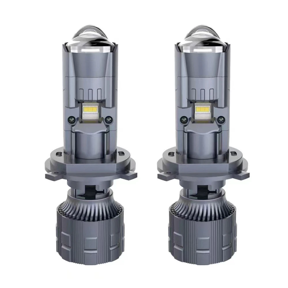 

H4 9003 H7 Bi LED Hyperboloid мини-объектив проектора Plug & Play Светодиодная лампа матрица светильник Canbus объектив Светодиодные фары автомобильные аксессуары