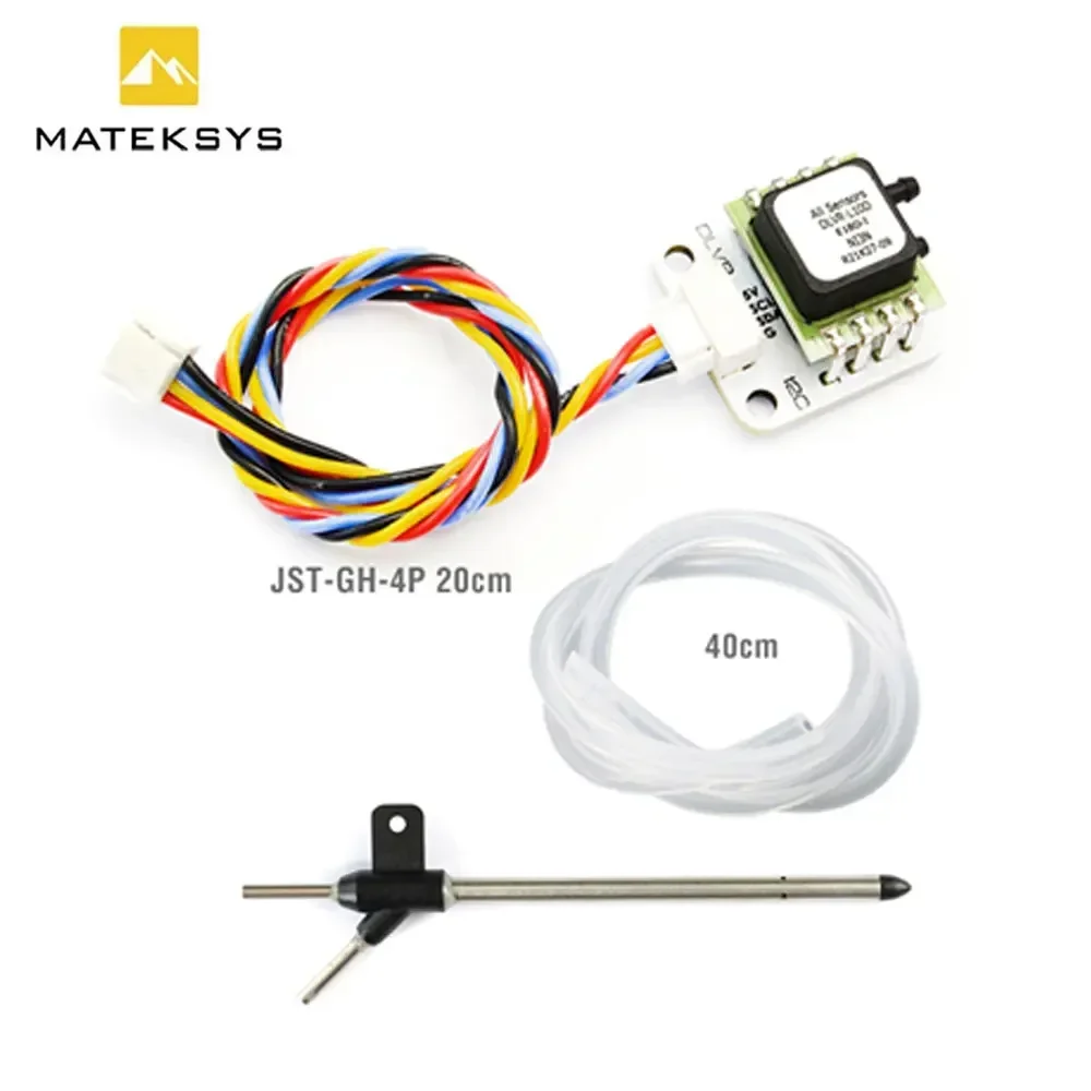 Цифровой датчик скорости Matek AS-DLVR-I2C, все датчики DLVR-L10D 4-5.5В 5мА I2C для ArduPilot RC, самолетов с неподвижным крылом, мультироторов, DIY-проектов (art.: 3920dc617fd65) - 3920dc617fd65