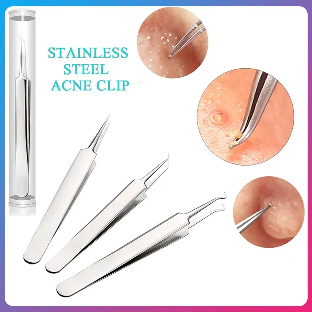 

1pcs Blackhead Acne needle Blackhead Acne Pimple Remover Tool Acne Clip Pore Cleaner Face Cleansing Tools Extractor Blackhead