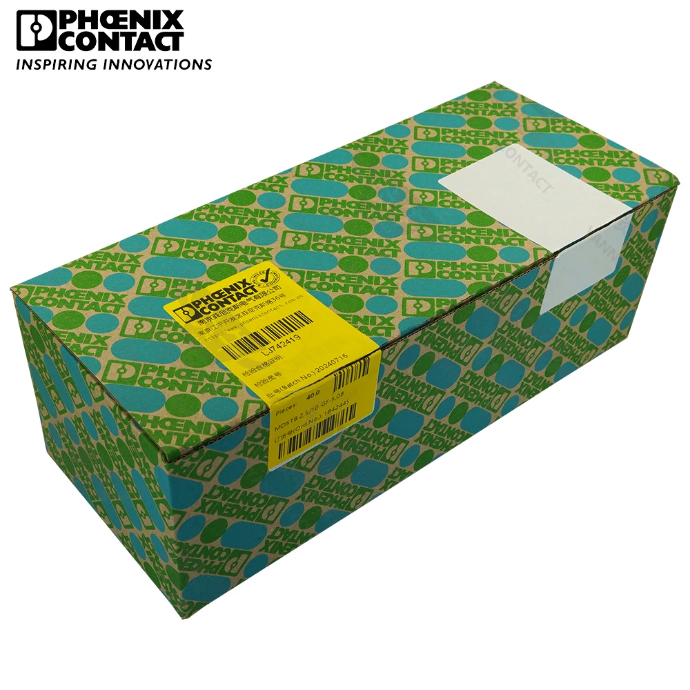 Оригинальная Подлинная фотомагнитная Клеммная колодка 5 08 мм 10 контактов MDSTB 2 GF