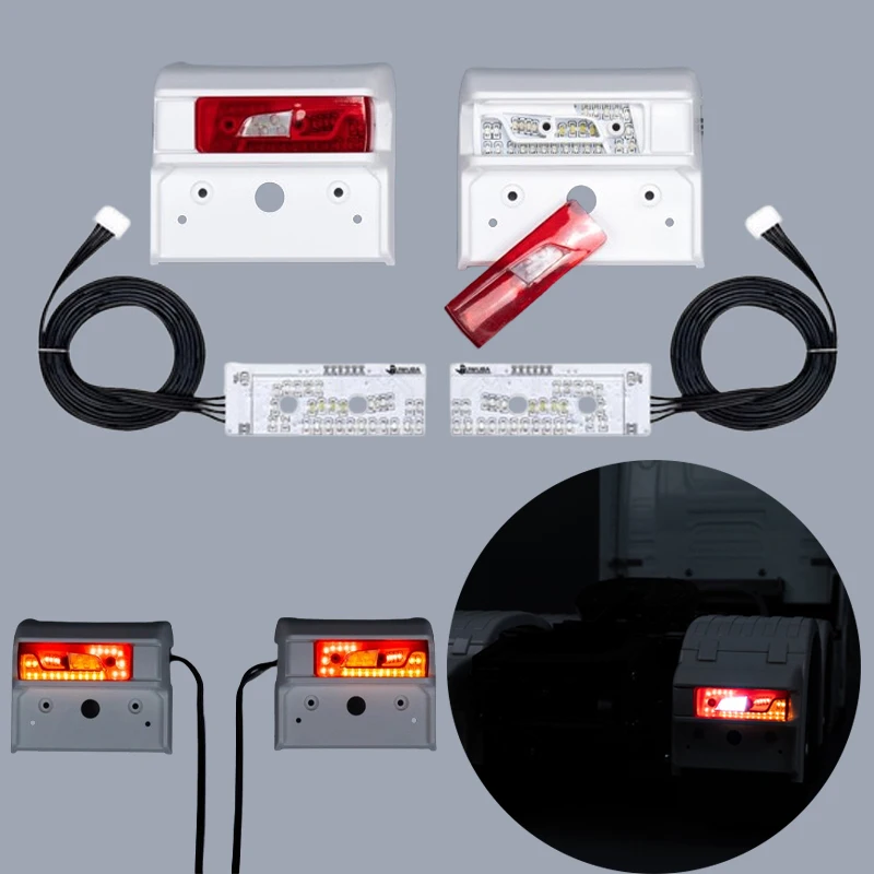 Светодиодный задний фонарь для радиоуправляемого грузовика Tamiya 1/14 автомобиль