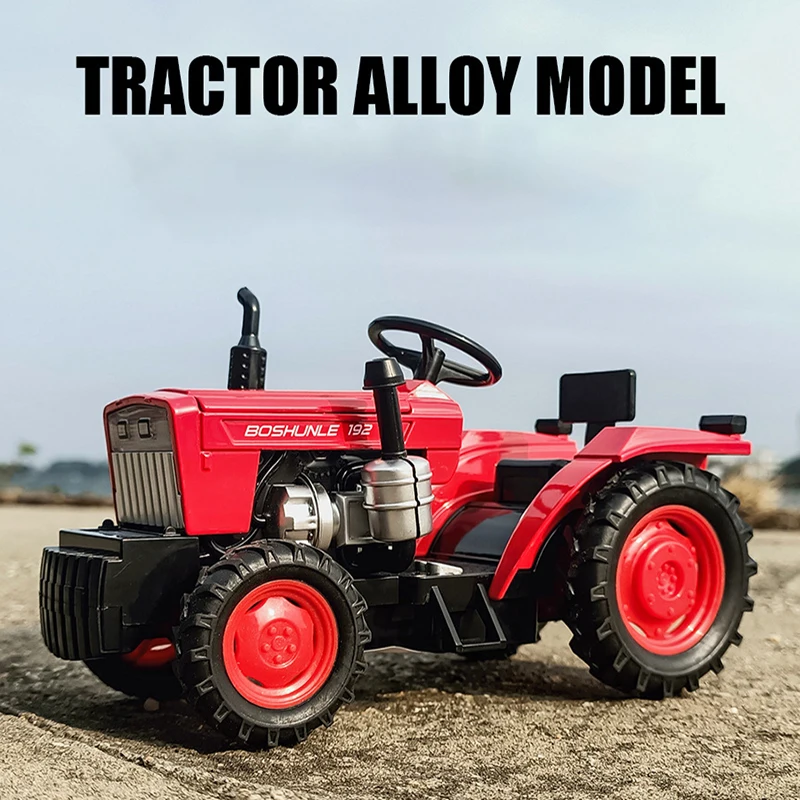 

1:32 Tractor Alloy Engineering Car Model Diecasts & Farm Work Vehicles Metal Car Model Sound And Light Collection Kids Toys Gift