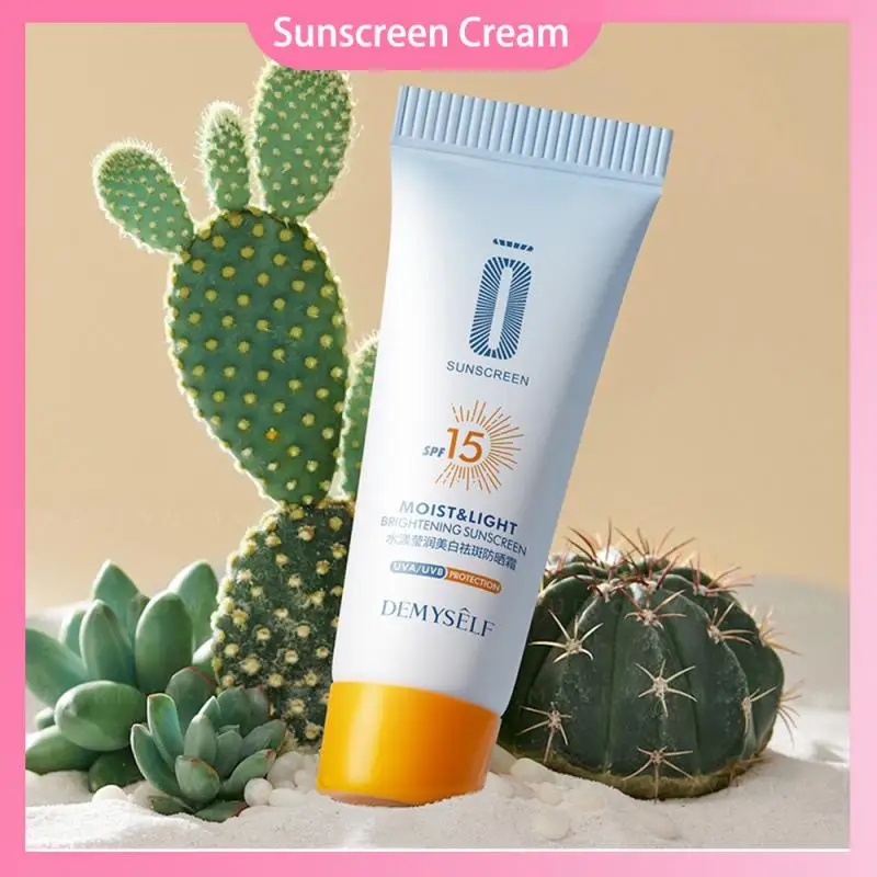 

Отбеливающий солнцезащитный крем, солнцезащитный крем для лица, защита кожи SPF15, антивозрастной крем для жирной кожи, увлажняющий изоляцион...