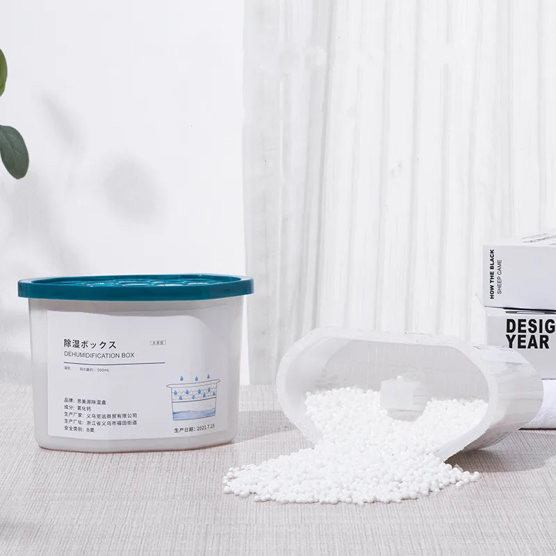 

500ml Home Dehumidify Desiccant Case Indoor Closet Cupboard Clothes Dryer Car Moisture Absorbent Fresh Air Box Wet Remover