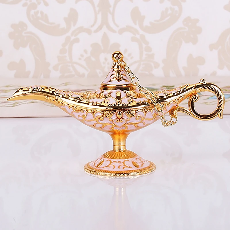 Винтажная лампа-подставка для украшения стола