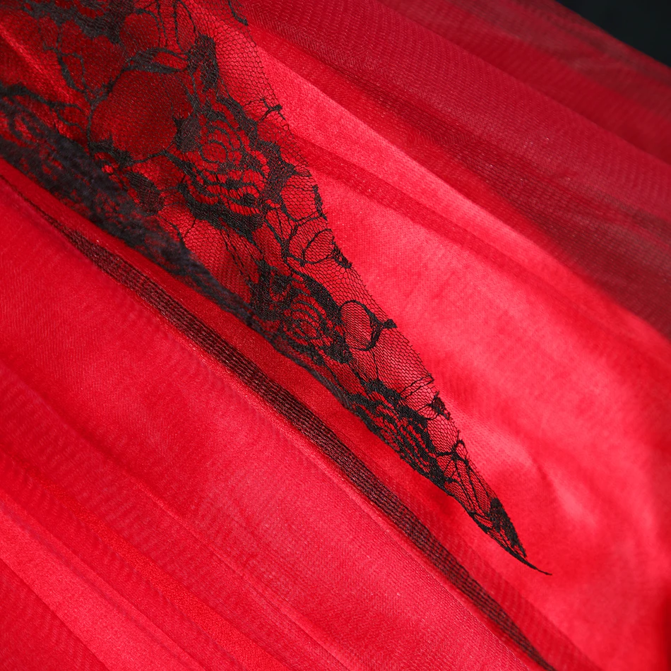 Детский костюм Диснея для девочек: платье принцессы вампиров косплея длиной до