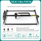 NEJE 3 Max 40 Вт ЧПУ лазерный гравер резак для дерева фрезерный станок из нержавеющей стали инструмент для маркировки с фиксированным фокусным модулем F30130 Lightburn