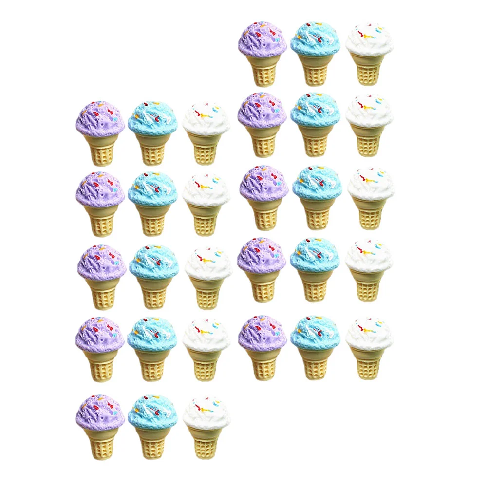 Мини-игры имитация еды мороженое детские игрушки декор дома украшение фигурка