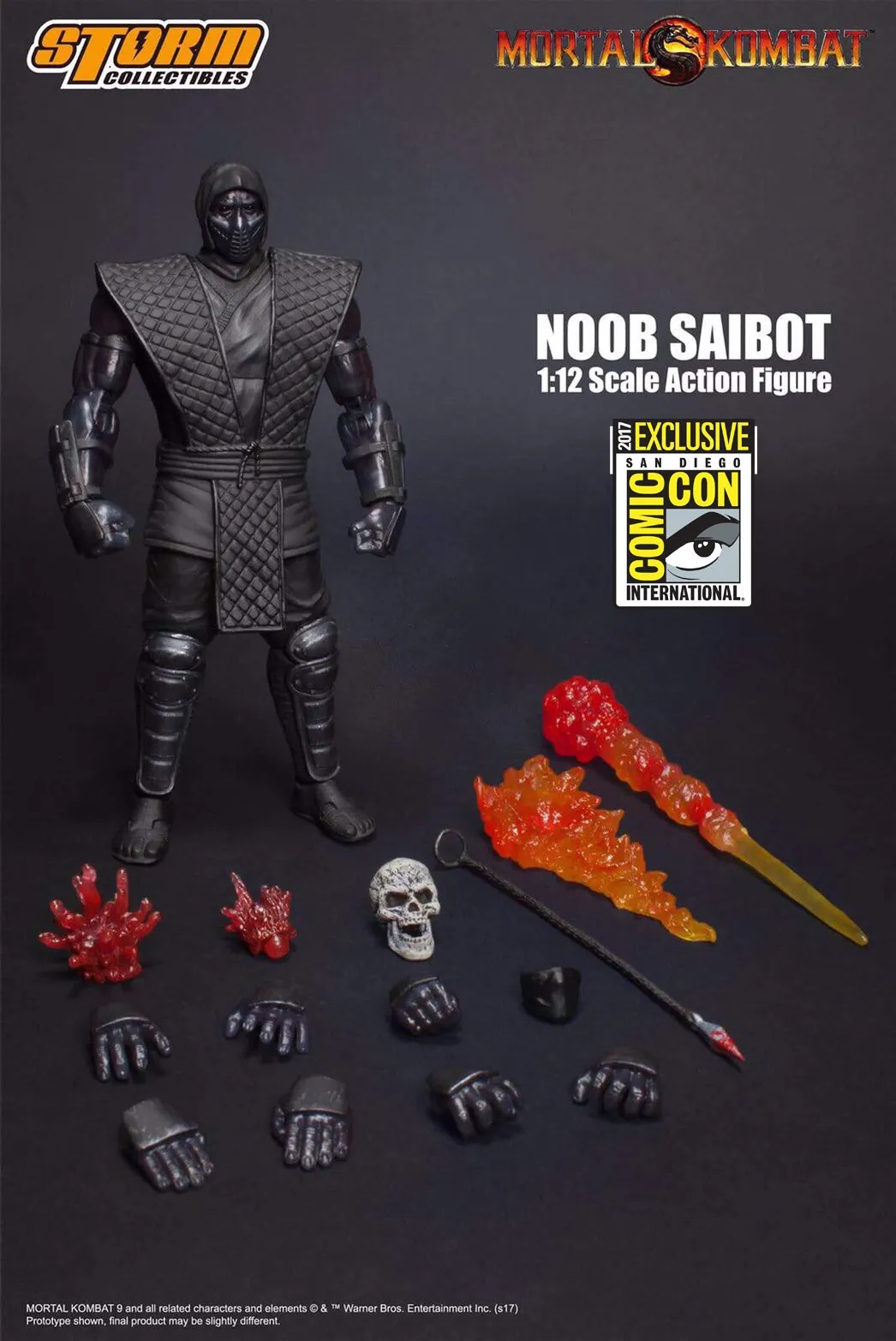 

Storm Toys 1/12 Noob Saibot Mortal Kombat Standard/Blood Version 6'' Action Figures In Stock