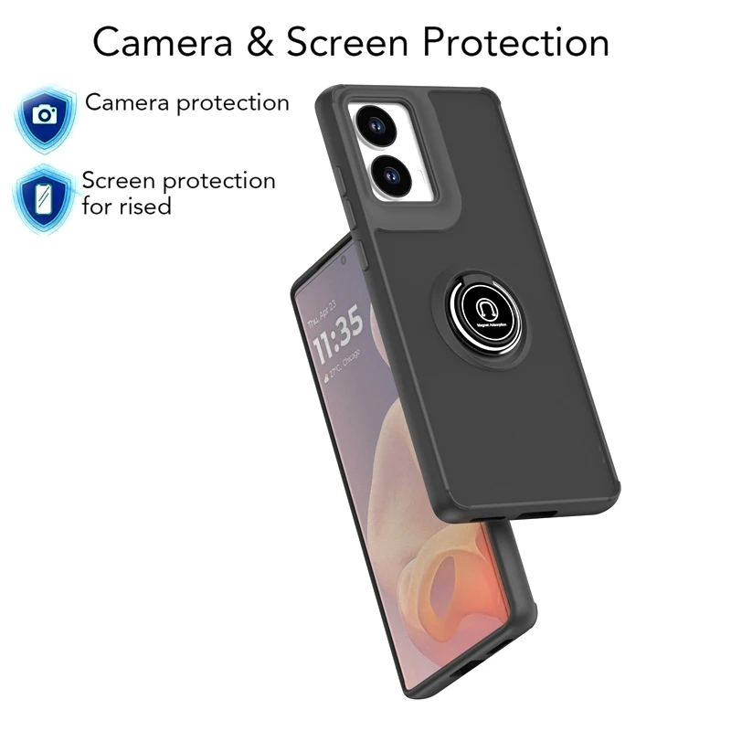 Для Motorola Moto G85 5G чехол Armor матовый жесткий ПК задняя крышка для MotoG85 G 85