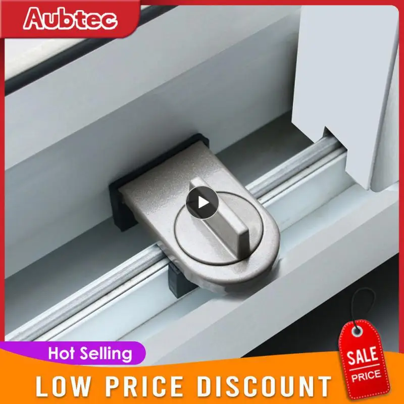 

Aluminum Alloy Sliding Door And Window Safety Lock Adjustable Security Door Locks Anti-theft Protection Lock Home Safety Latches