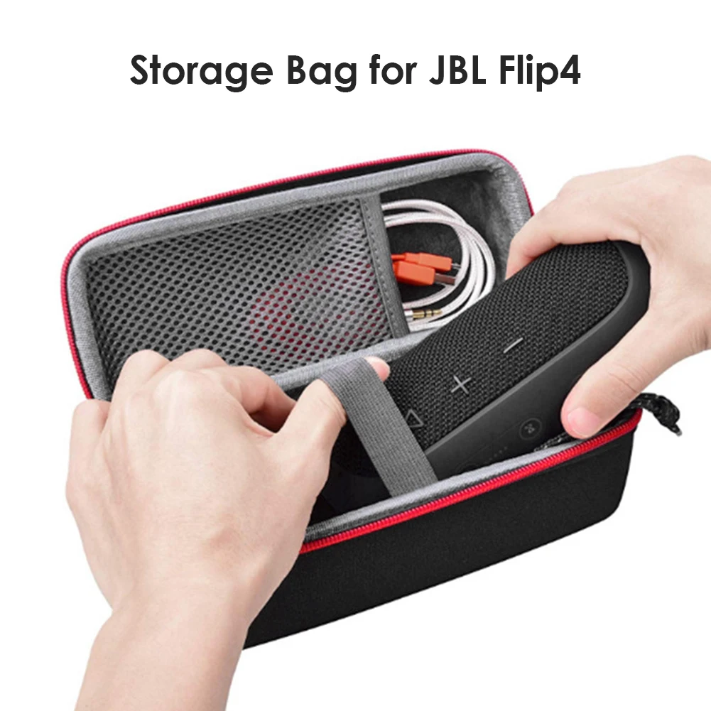 

Speaker Protective Case Waterproof Storage Bag for JBL Flip 4 Wireless BT Speaker Dustproof Carrying Storage Box
