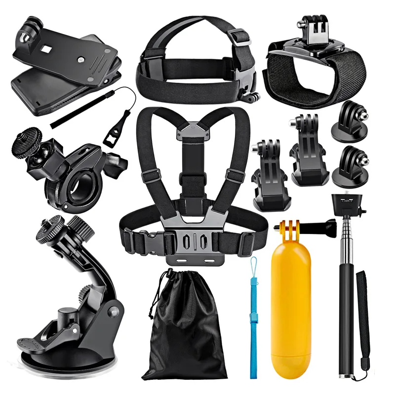 

OKCFTC for GoPro Accessories Set for Go Pro Hero 10 9 8 7 6 5 4 Black Mount for Yi 4k Mijia Case for Sjcam Action Camera