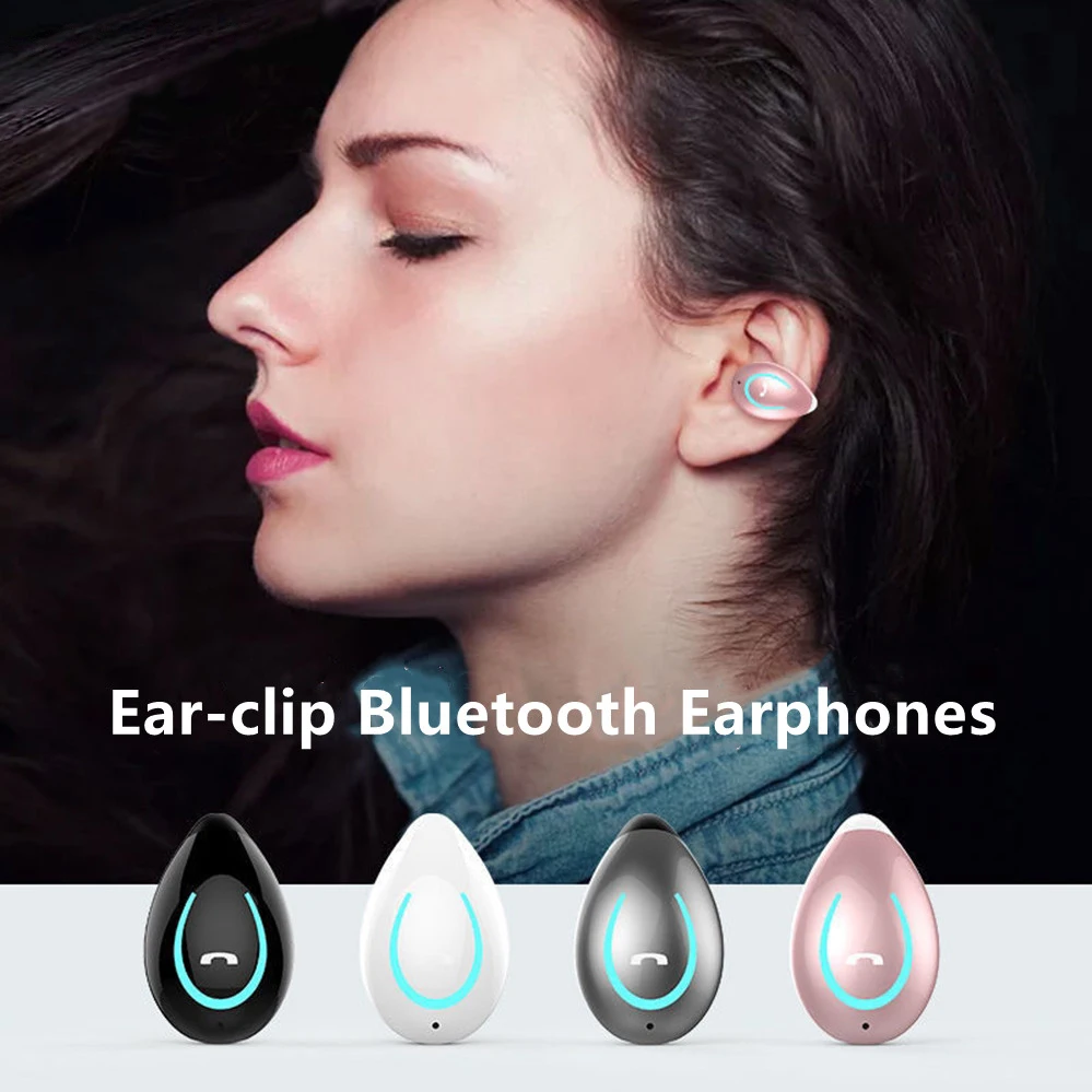 

Bluetooth headphone Wireless headphone Sports headphone games earpain-free outdoor TWS single-ear clip headphone HD calls
