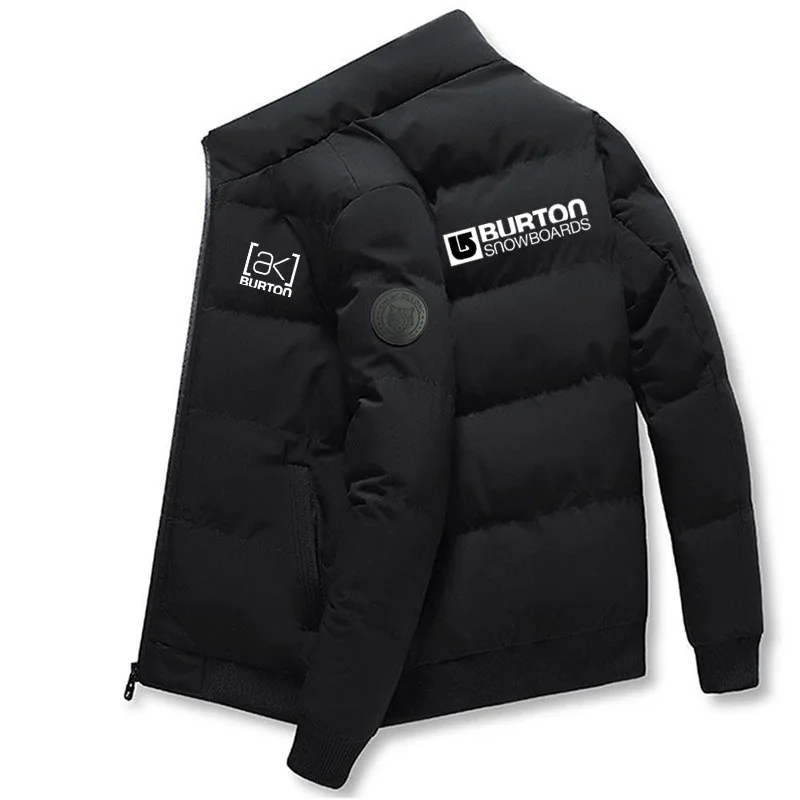 

BURTON Harajuku Men Parkas Warm Thicken Fashion Coat Oversize Winter Casual Jacket Male Streetwear Hip Hop Coat Woman Parkas 5XL