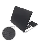 Черные 3D наклейки из углеродного волокна для ноутбука 15,6, виниловые наклейки для ноутбука 17, 15, 14, 13 дюймов, наклейки для mac air 13,3mi proasushp