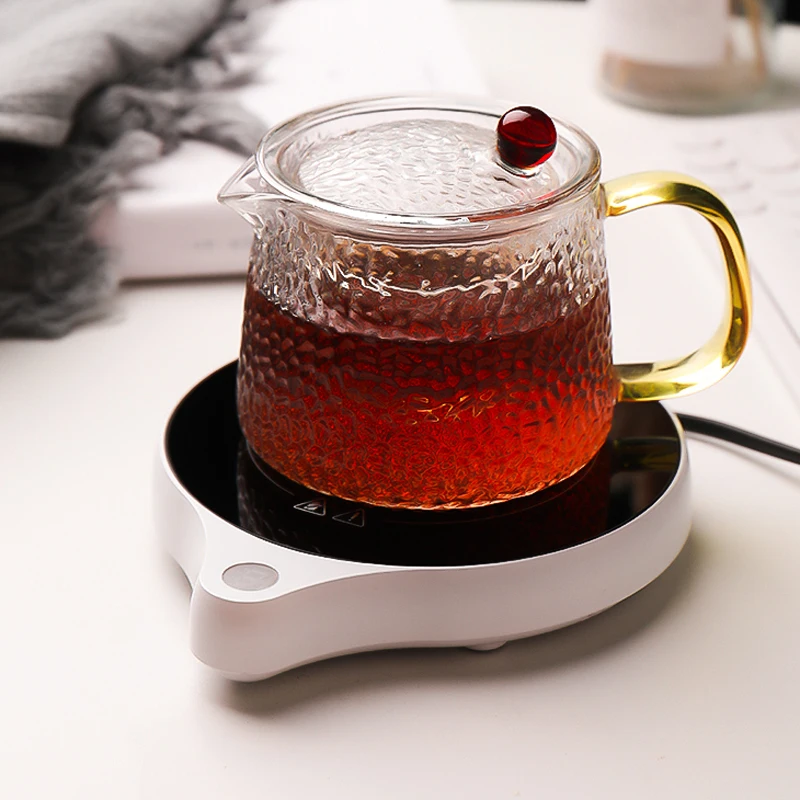 Фото Нагреватель чашек мощностью 200 Вт Mok Warmer 100 ° C Hot Thee Makers, теплая подставка, 5 чашек передач, камели, Koffie Melk Thee, подставка для выравнивания 110 В/220 В №2