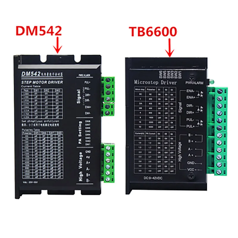 Фото Дешевый комплект шагового двигателя Nema23, двигатель с приводом TB6600 DM542, для гравировально-фрезерного станка с ЧПУ, 0.7N 1.2N 1.8N 2.3N 2.5N 2Nm №3