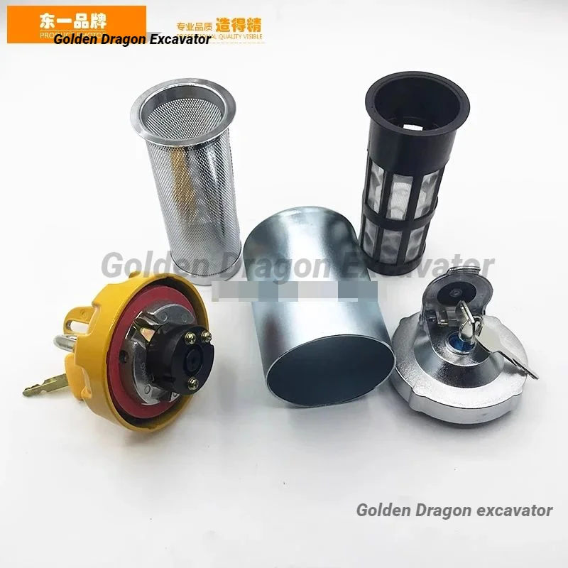 Крышка топливного бака для Xcmg Xe75d 80 60 135 150 210 335 крышка дизельного топлива фильтра