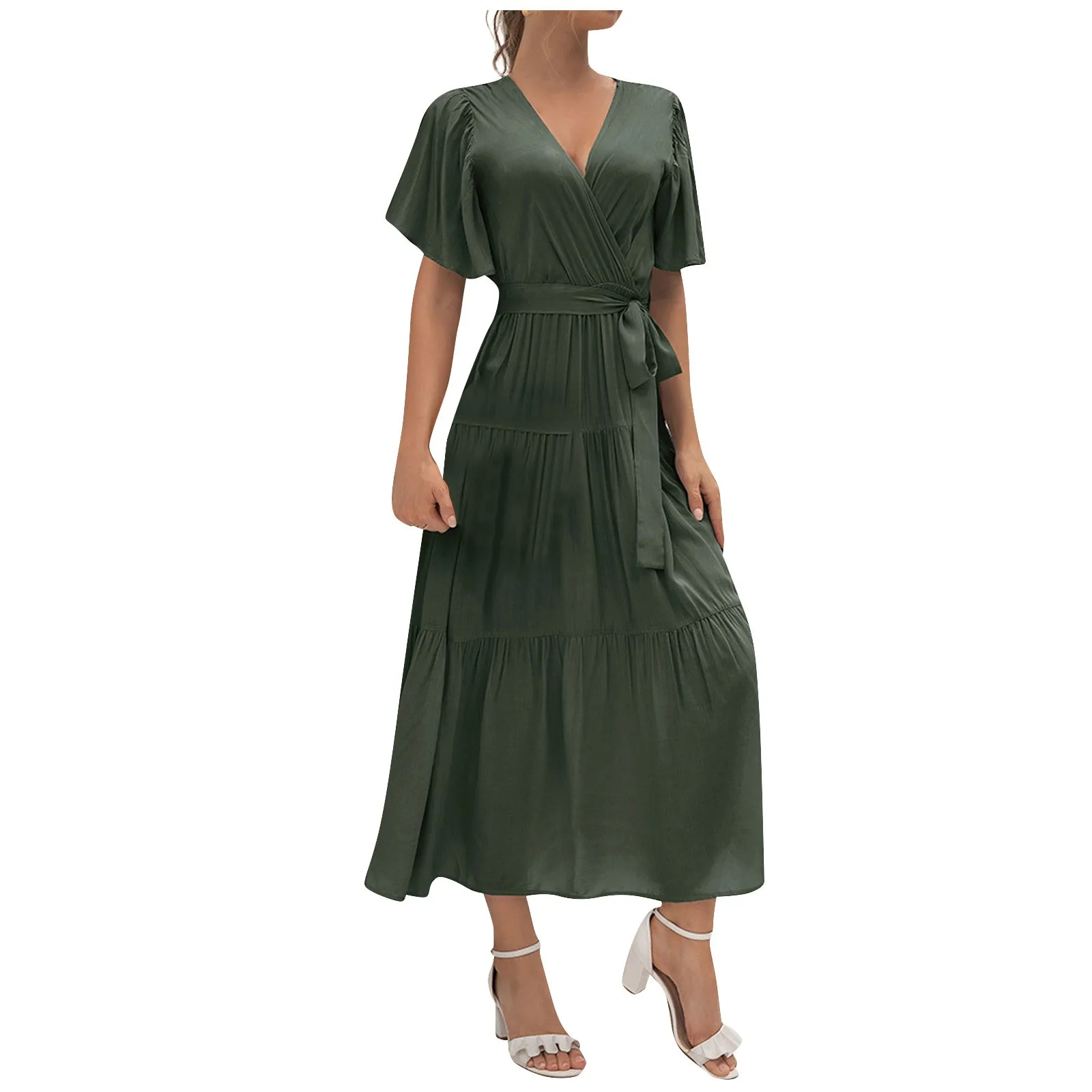 Long Dresses Fashionable Longuette Dresses For Womens 2023 Casual Mid-Calf Dresses For Woman 2023 Formal Occasion Dresses 4