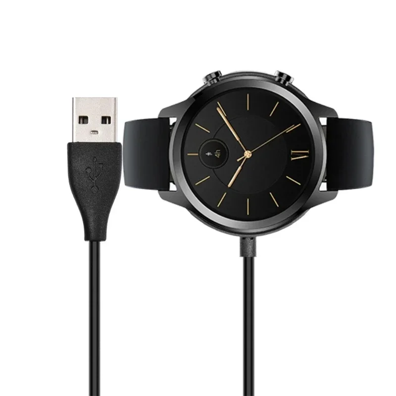 Фото USB-зарядное устройство, док-станция для Ticwatch C2 E2/S2, сменный браслет для умных часов, зарядный кабель №3