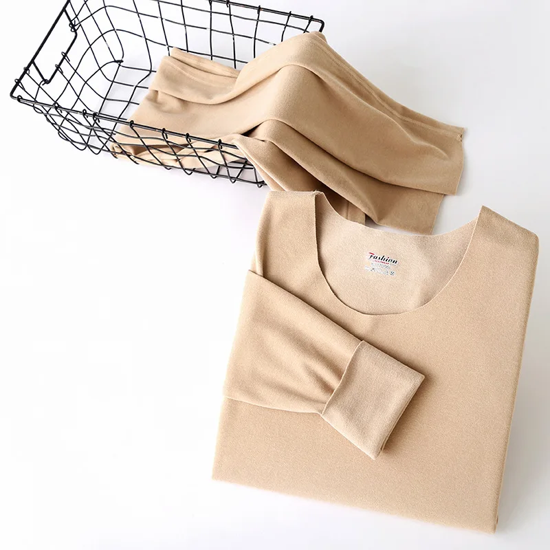 

Tops Buttoms Underwear Warm Thermal Winter Sexy Seamless Women Set