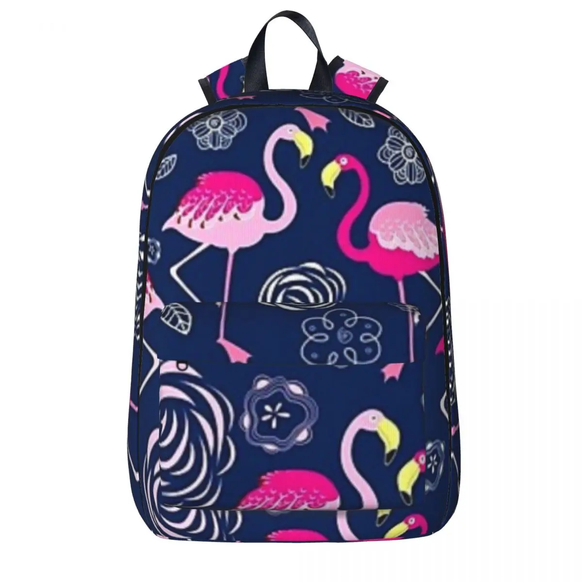 

Flamingo Cactus Tropical Ruber Backpack Boys Girls Bookbag Students School Bag Cartoon Kid Rucksack Laptop Rucksack Shoulder Bag
