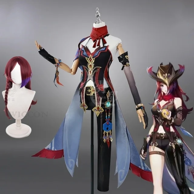 Женский костюм для косплея Chasca косплей-костюм с париком аксессуар Хэллоуина