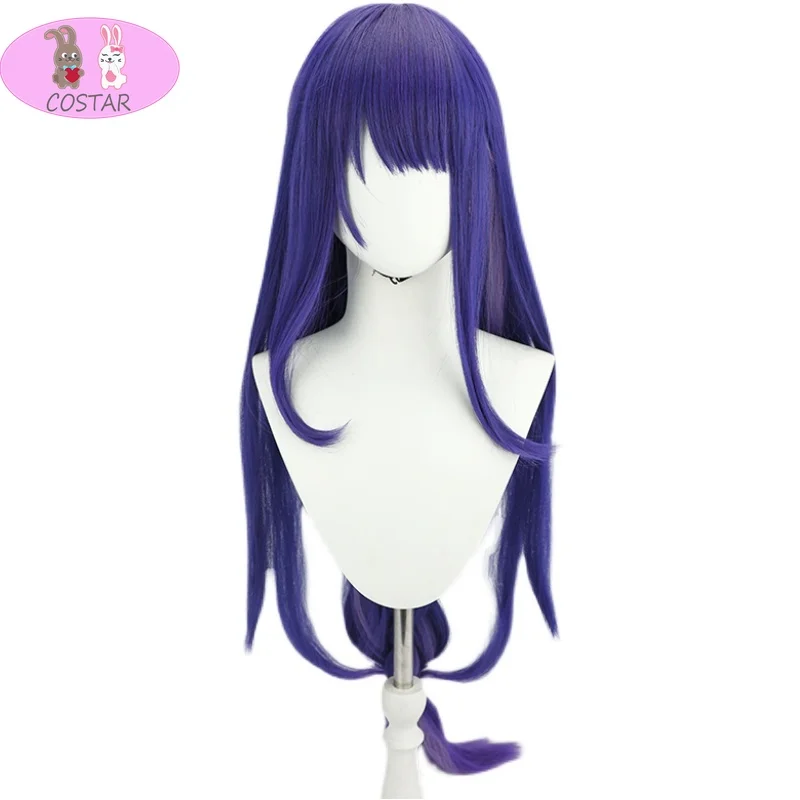 

Game Genshin Impact Raiden Shogun Cosplay Wig Genshin Impact Boss Magatsu Mitake Narukami No Mikoto Cosplay Purple Hair